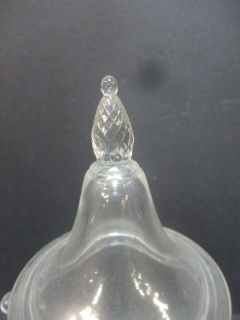 Heisey Glass Footed Covered Urn - 4