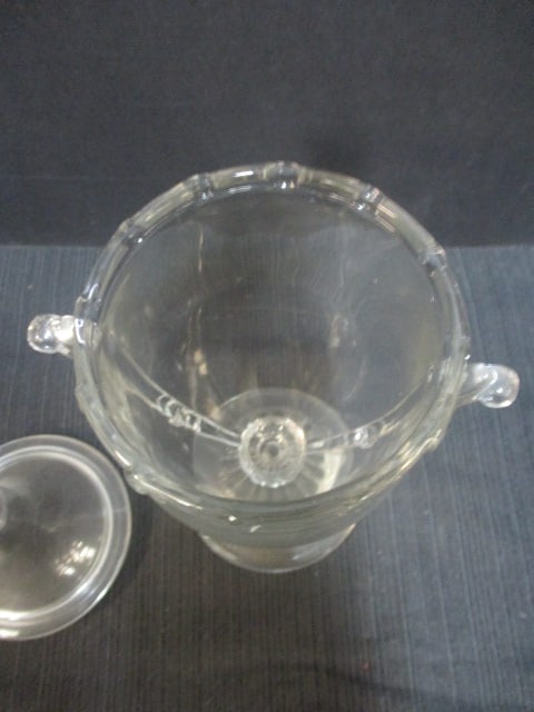 Heisey Glass Footed Covered Urn - 5