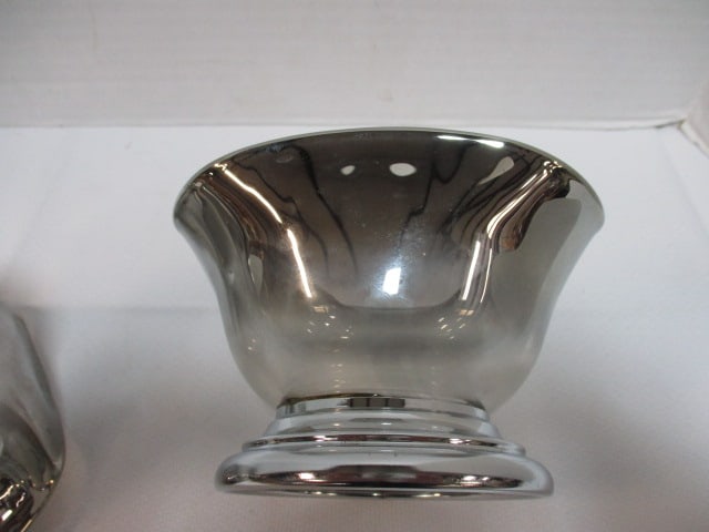 Ombre Design MCM Glass Pedestal Bowls - 11