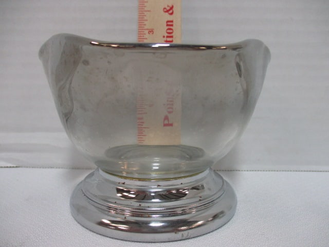 Ombre Design MCM Glass Pedestal Bowls - 13