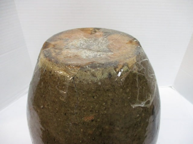 Stoneware Pottery Salt Glaze Crock - 15