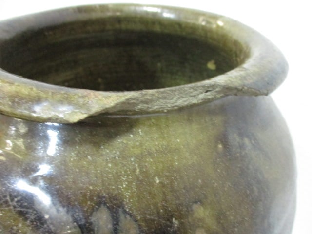 Stoneware Pottery Salt Glaze Crock - 7
