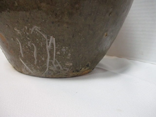 Stoneware Pottery Salt Glaze Crock - 8