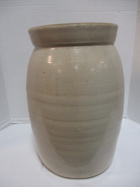 #4 Stoneware Pottery Butter Churn - 10
