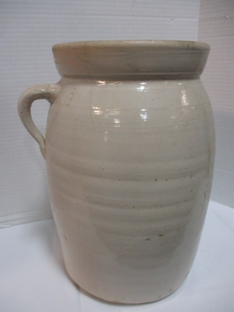#4 Stoneware Pottery Butter Churn - 11