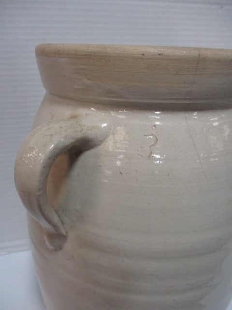 #4 Stoneware Pottery Butter Churn - 3