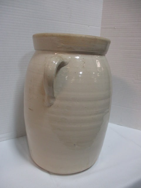 #4 Stoneware Pottery Butter Churn - 4