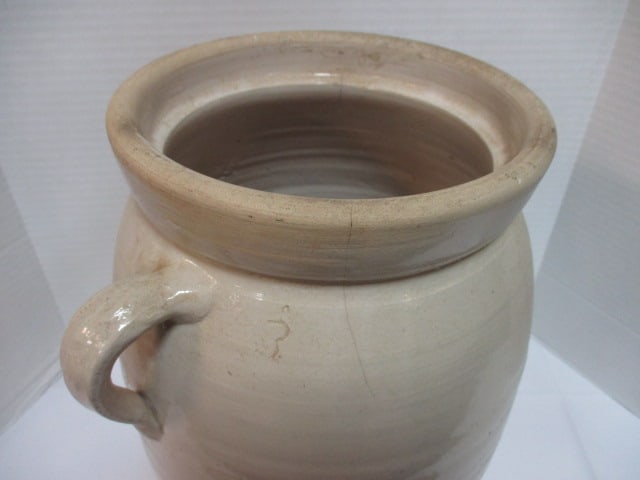 #4 Stoneware Pottery Butter Churn - 5