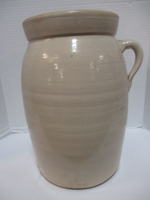 #4 Stoneware Pottery Butter Churn - 7