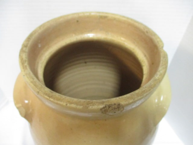 Stoneware Salt Glaze Crock #3 w/lid - 8