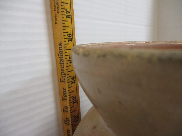 #3 Stoneware Salt Glaze Pottery Crock (no lid) - 14