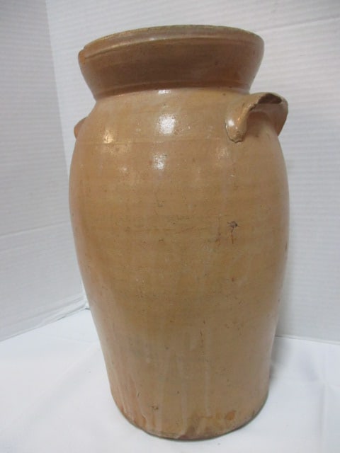 #3 Stoneware Salt Glaze Pottery Crock (no lid) - 6