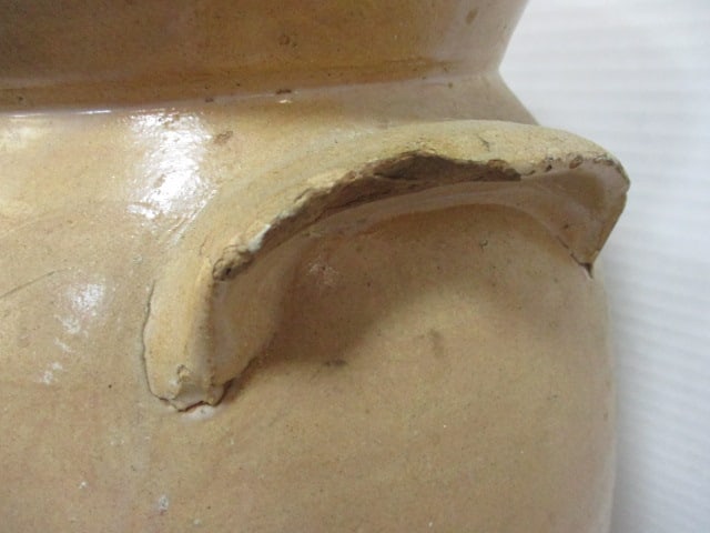 #3 Stoneware Salt Glaze Pottery Crock (no lid) - 7