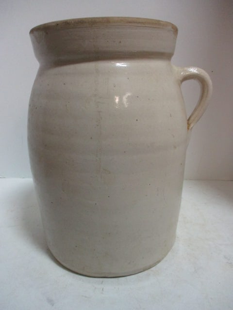 Stoneware Crock/Buttern Churn w/Handle: 12 1/2" 