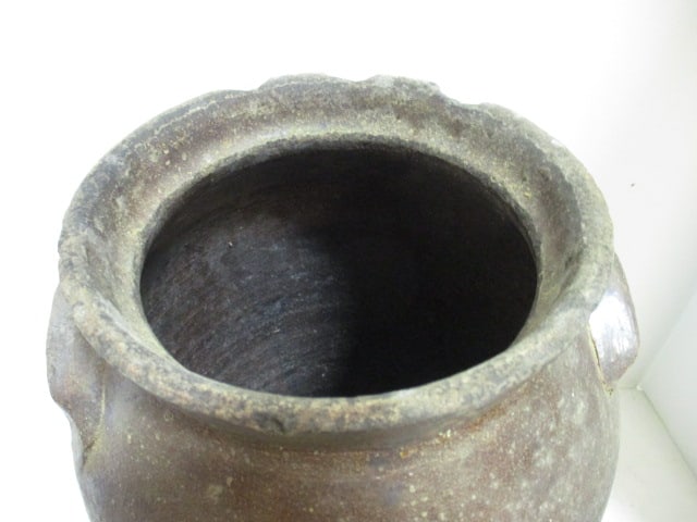 Salt Glaze Stoneware Churn w/Lug Handles - 10