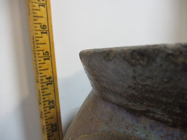 Salt Glaze Stoneware Churn w/Lug Handles - 12