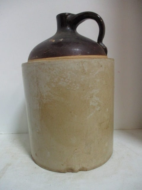 #3 2 Tone Stoneware Jug: 16" 