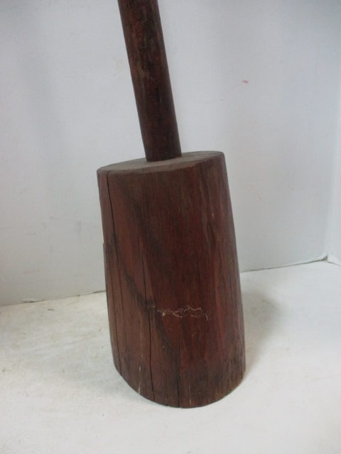 Primitive Wooden Buttern Churn Dasher - 2