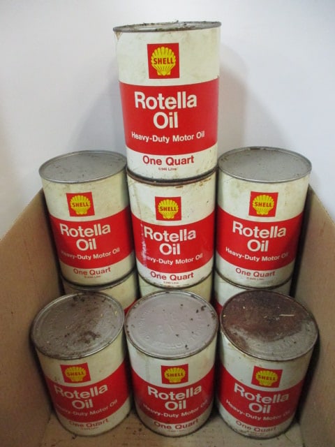 Rotella Motor Oil-QT (Lot of 10) - 2