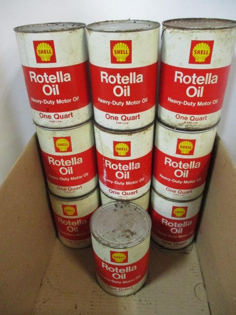 Rotella Motor Oil-QT (Lot of 10) - 3