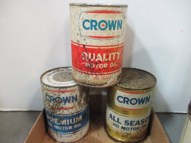 Havoline-2, Quaker State-2, & Crown-3 Quarts Motor Oil - 3