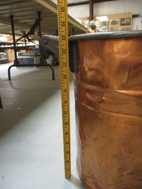 Oval Copper Boiling Pot - 13