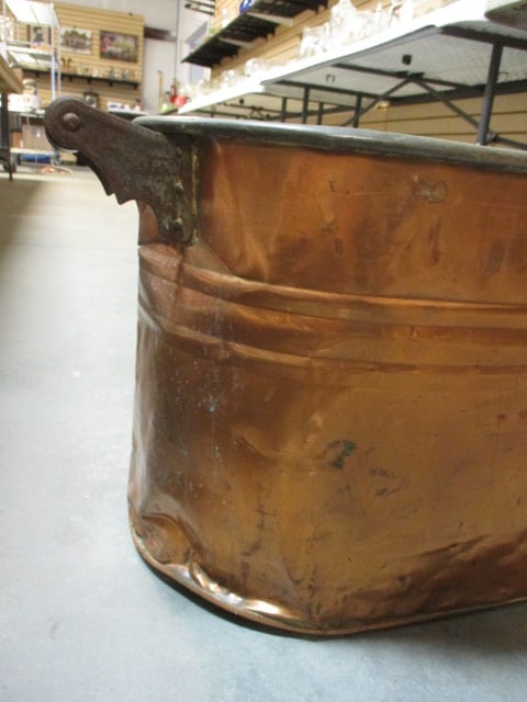 Oval Copper Boiling Pot - 4