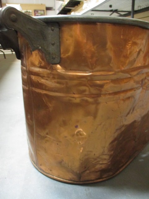 Oval Copper Boiling Pot - 8