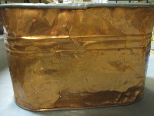 Oval Copper Boiling Pot - 9