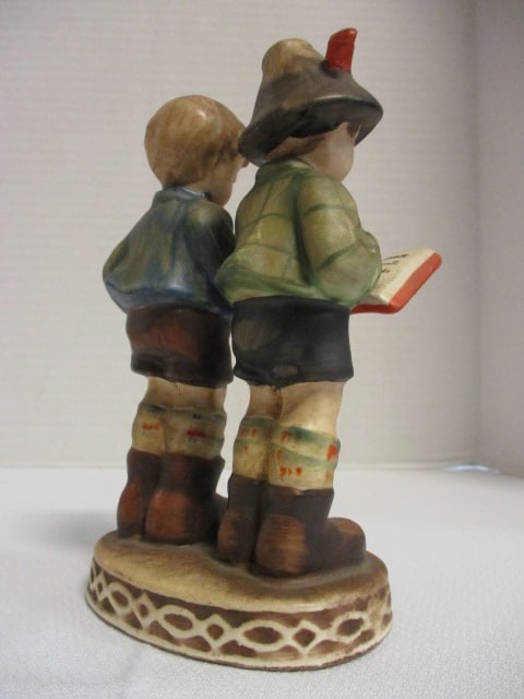 Hummel Type (School Boys & Boy w/Lamb) Figurines - 10