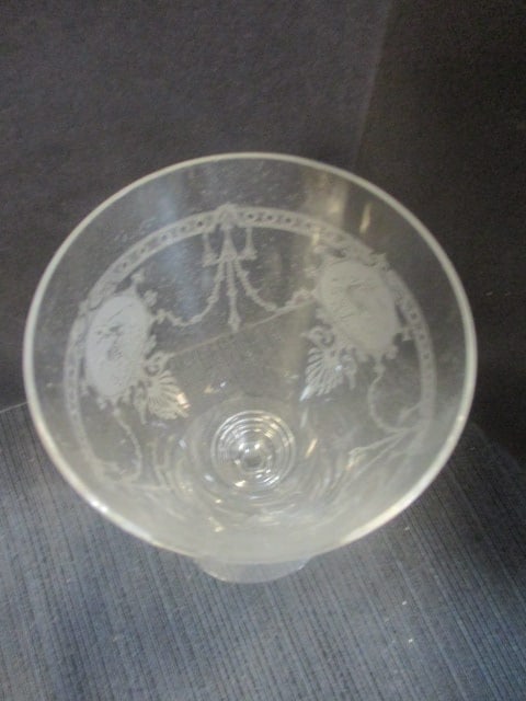 Heisey 'Pied Piper' Crystal Goblets (Lot of 8) - 4