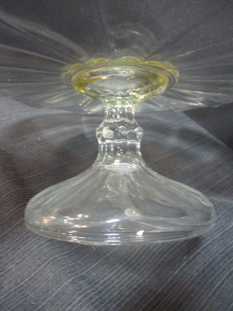 Clear Glass Pedestal Cake Stand - 3