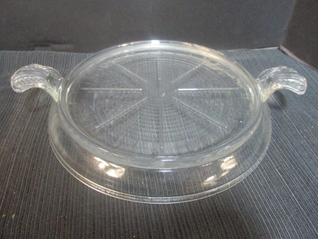 Fireking Glass Trivet & Glass Egg Dish - 2