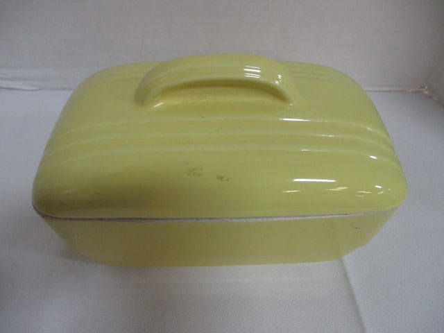 Hall's Yellow Covered Refrigerator Box #506-4 - 2