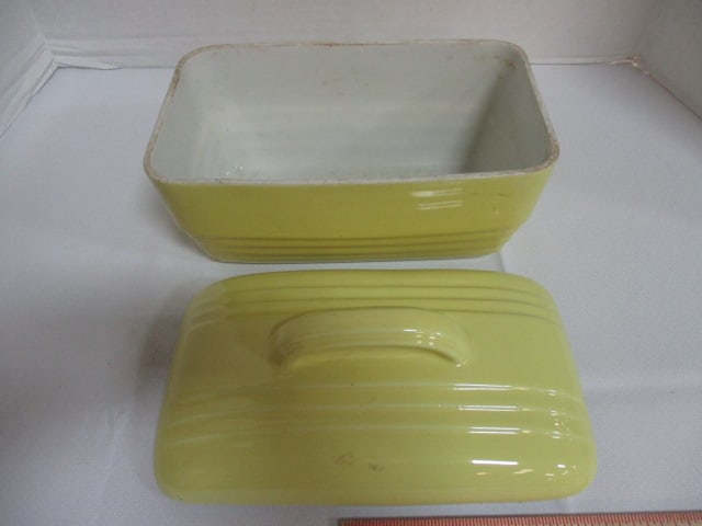 Hall's Yellow Covered Refrigerator Box #506-4 - 3