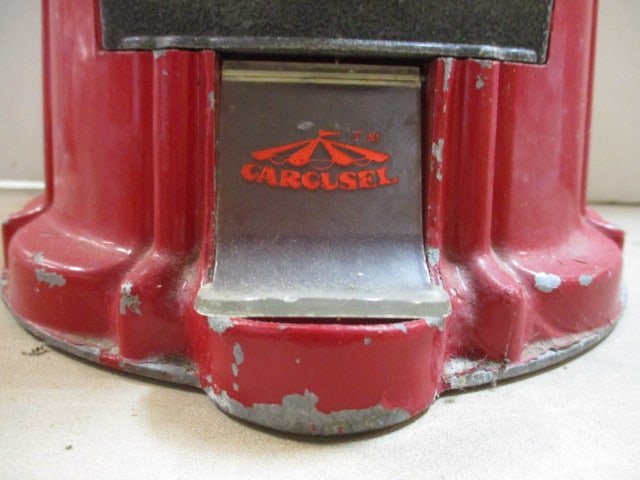 Carousel Industries Metal & Glass Bubblegum Dispenser - 2