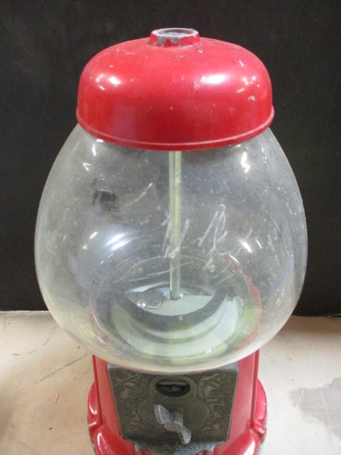 Carousel Industries Metal & Glass Bubblegum Dispenser - 5