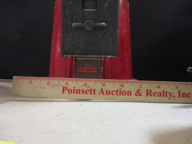 Carousel Industries Metal & Glass Bubblegum Dispenser - 9