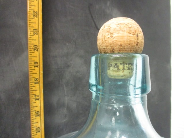 Illinois Glass 5 Gallon Jar 1924 #97 (teal Color) - 12