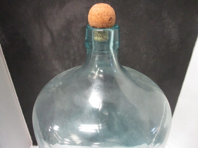 Illinois Glass 5 Gallon Jar 1924 #97 (teal Color) - 2