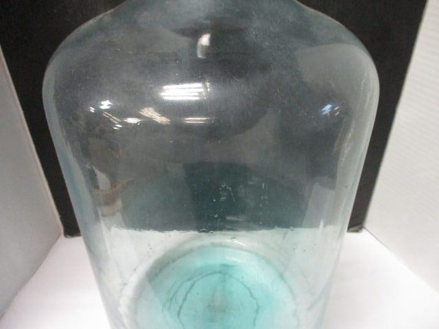 Illinois Glass 5 Gallon Jar 1924 #97 (teal Color) - 3