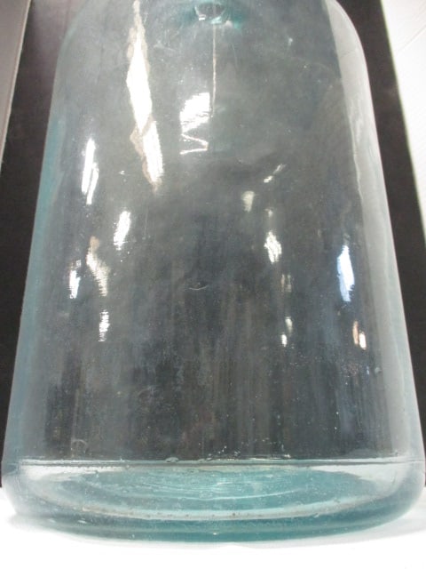 Illinois Glass 5 Gallon Jar 1924 #97 (teal Color) - 6