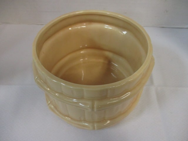 McCoy 3001 Bamboo Barrel Design Planter - 4