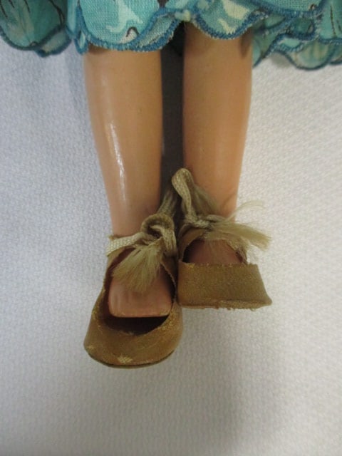 Composite 10 1/2" Vintage Doll & World's Fair 1939 (8 1/2") Doll - 4