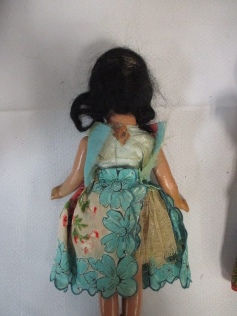 Composite 10 1/2" Vintage Doll & World's Fair 1939 (8 1/2") Doll - 6