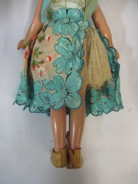 Composite 10 1/2" Vintage Doll & World's Fair 1939 (8 1/2") Doll - 7