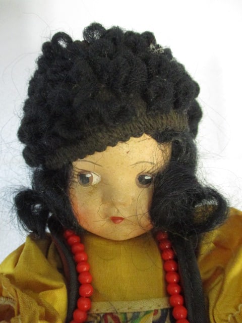 Composite 10 1/2" Vintage Doll & World's Fair 1939 (8 1/2") Doll - 9