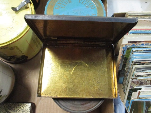 Tobacco Tins Grouping & Kentucky Club Humi Seal Jar - 14