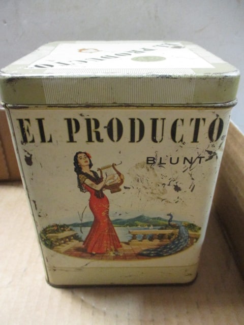 Tobacco Tins Grouping & Kentucky Club Humi Seal Jar - 2