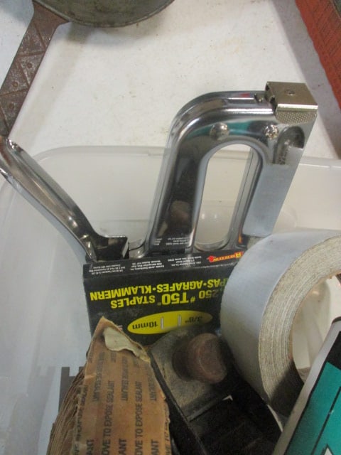 Hand Stapler, Planer, Sylicone Sealant, etc. Grouping - 2